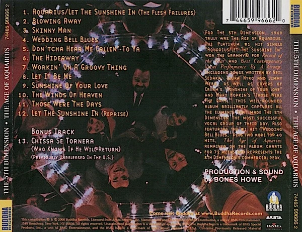 The 5th Dimension* - The Age Of Aquarius (CD, Album, RE) - Image 2