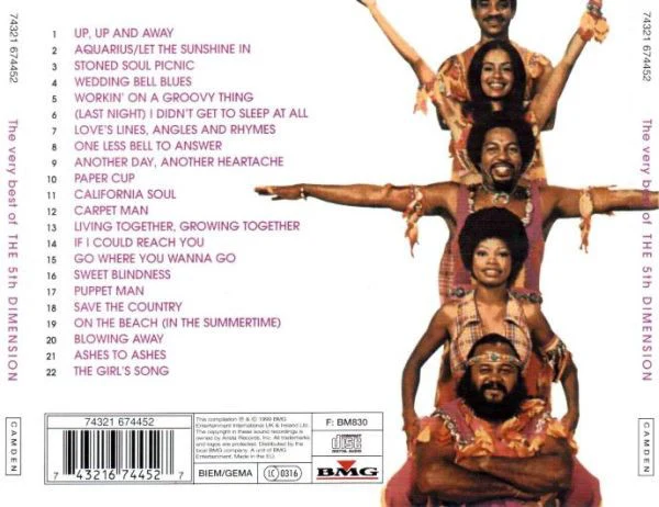 The 5th Dimension* - The Very Best Of The 5th Dimension (CD, Comp) - Image 2