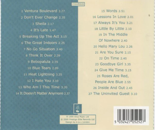 The Allisons - All The Hits Plus More (CD, Comp) - Image 4