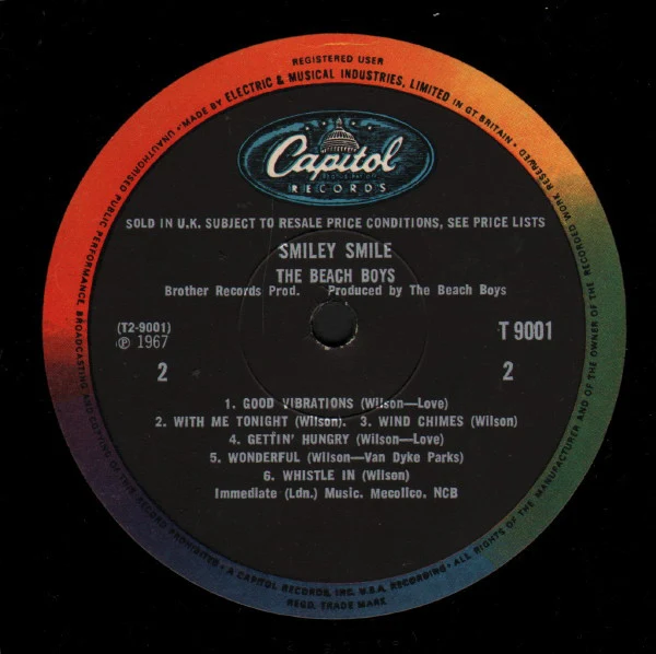 The Beach Boys - Smiley Smile (LP, Album, Mono) - Image 4