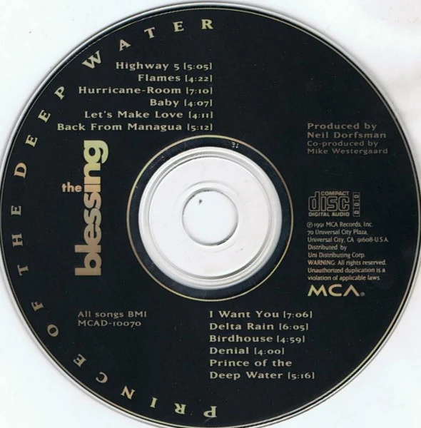 The Blessing - Prince Of The Deep Water (CD, Album) - Image 3