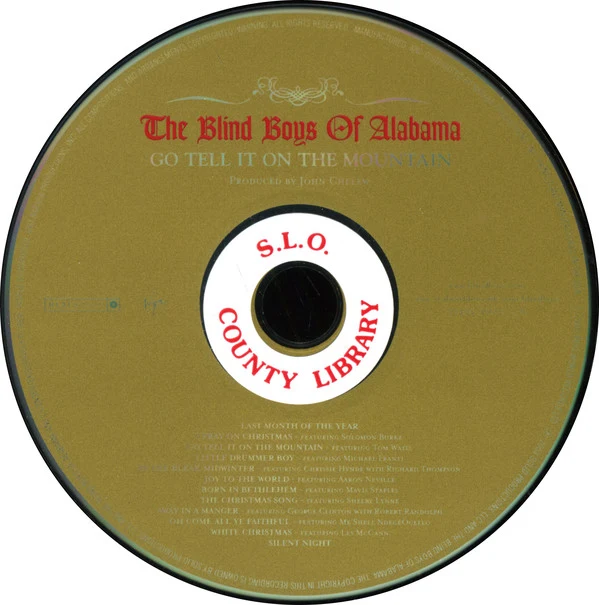 The Blind Boys Of Alabama - Go Tell It On The Mountain (CD, Album) - Image 5