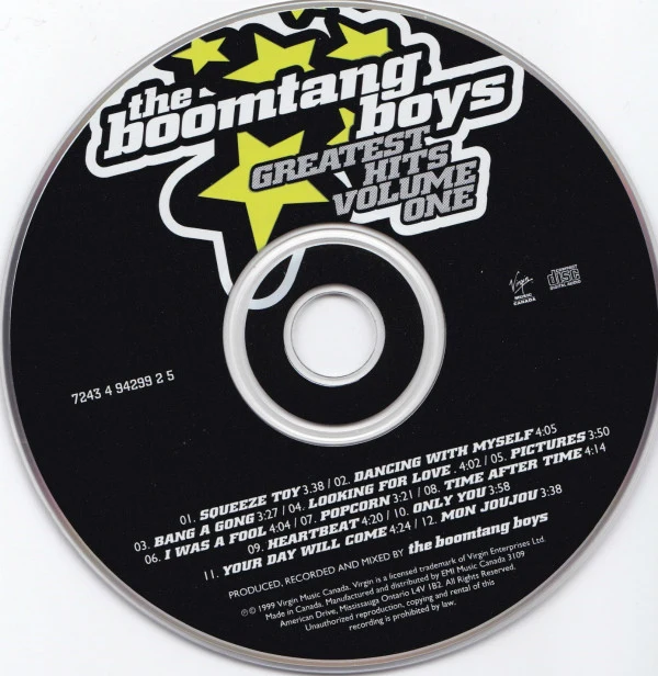 The Boomtang Boys - Greatest Hits Volume One (CD, Album) - Image 3