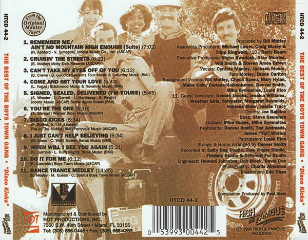 The Boys Town Gang* - The Best Of The Boys Town Gang - Disco Kicks (CDr, Comp, RE) - Image 3