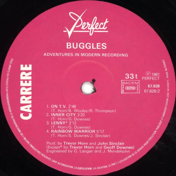 The Buggles - Adventures In Modern Recording (LP, Album) - Image 4
