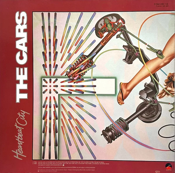 The Cars - Heartbeat City (LP, Album, Gat) - Image 4