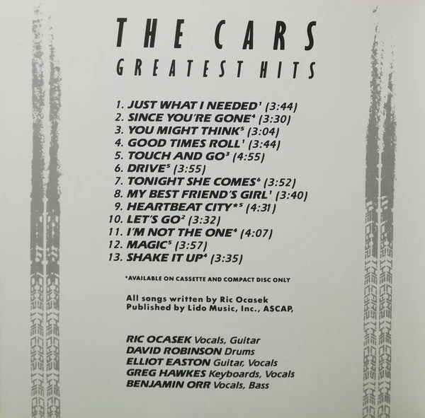 The Cars - The Cars Greatest Hits (CD, Comp, RE) - Image 5