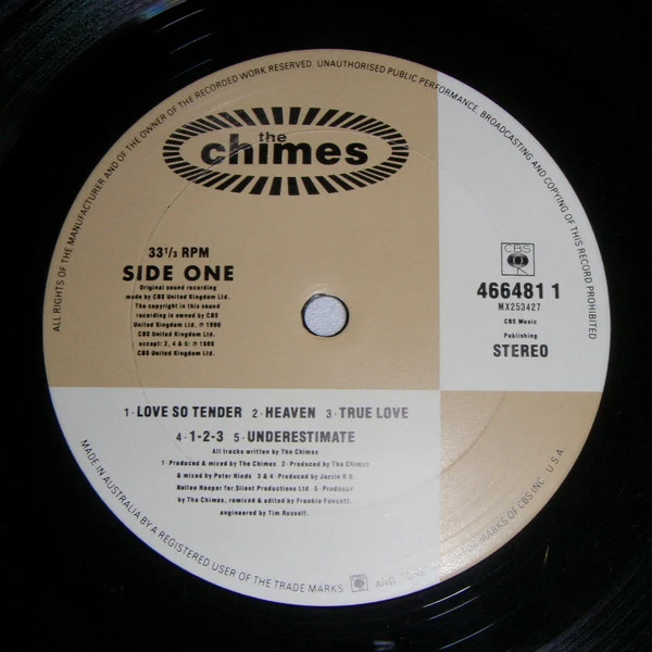 The Chimes - The Chimes (LP, Album) - Image 3