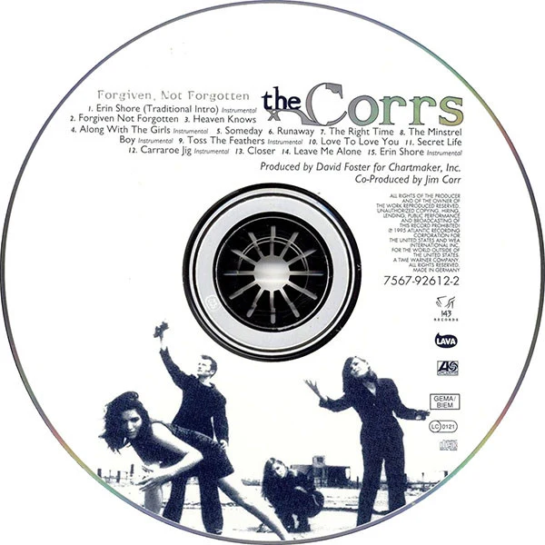The Corrs - Forgiven, Not Forgotten (CD, Album) - Image 3