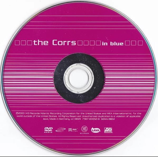 The Corrs - In Blue (DVD-A, Album, Multichannel) - Image 3