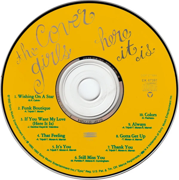 The Cover Girls - Here It Is (CD, Album, DAD) - Image 3