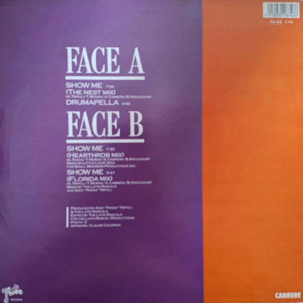 The Cover Girls - Show Me (12", Maxi) - Image 2