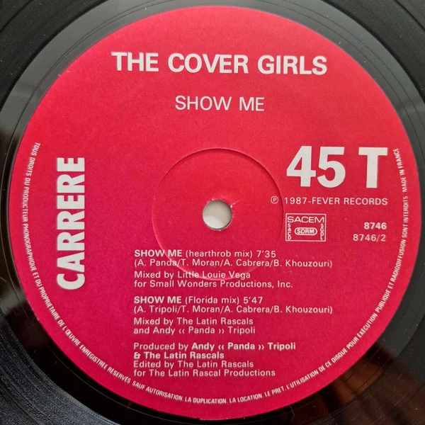 The Cover Girls - Show Me (12", Maxi) - Image 4