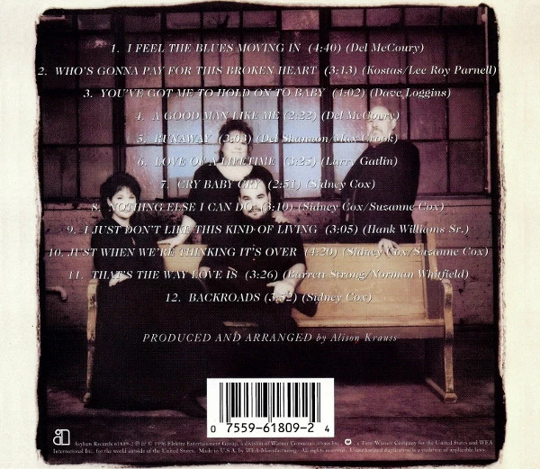 The Cox Family - Just When We're Thinking It's Over (CD, Album) - Image 2