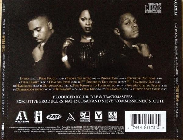 The Firm  - The Album (CD, Album) - Image 2