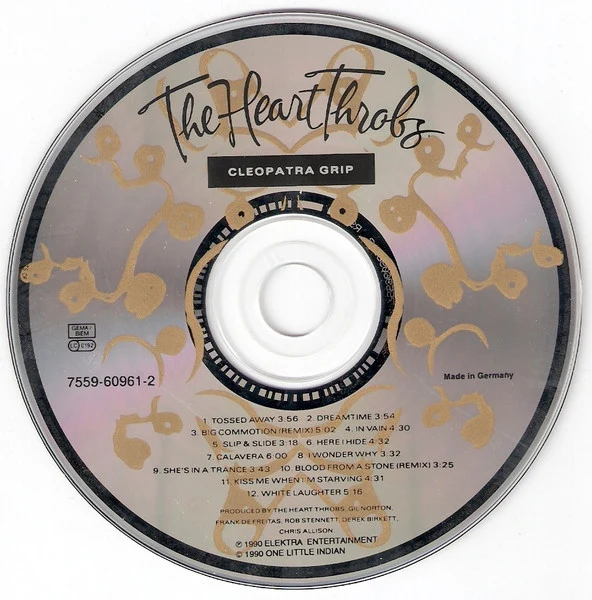 The Heart Throbs - Cleopatra Grip (CD, Album) - Image 3