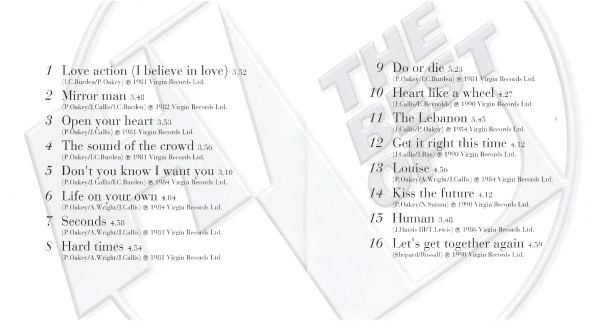 The Human League - The Best Of (CD, Comp) - Image 3