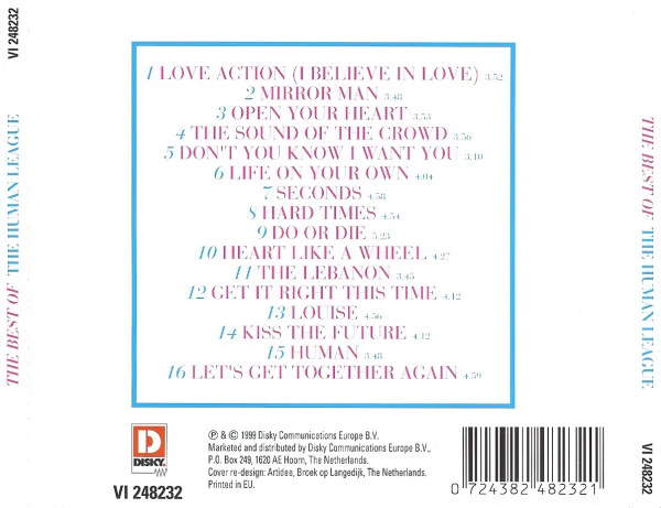 The Human League - The Best Of (CD, Comp) - Image 5