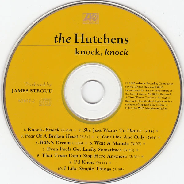The Hutchens - Knock, Knock (CD, Album) - Image 4