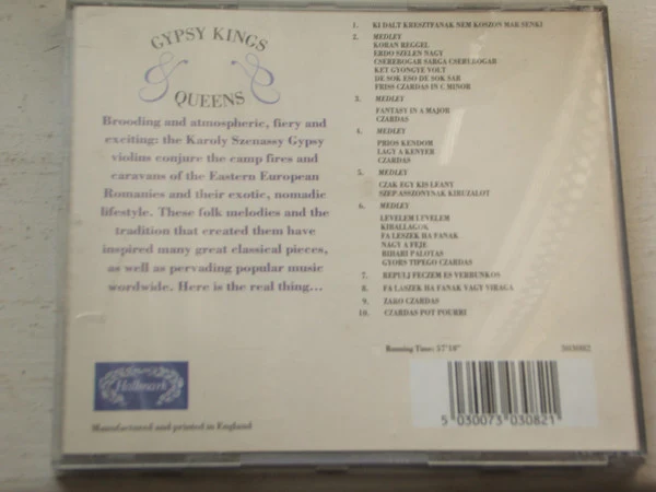 The Karolyi Szenassi Gypsy Violin Ensemble* - Gypsy Kings & Queens (CD, Comp) - Image 3