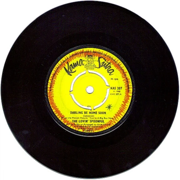 The Lovin' Spoonful - Darling Be Home Soon (7", Single, Pus) - Image 3