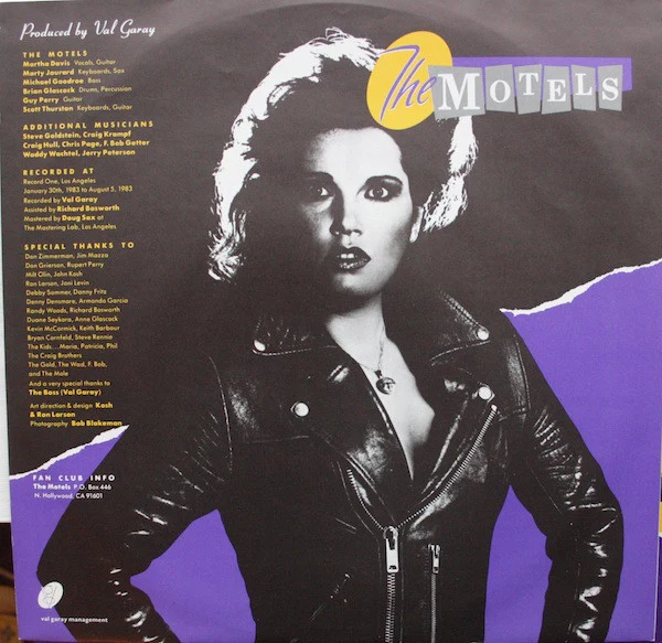 The Motels - Little Robbers (LP, Album) - Image 4