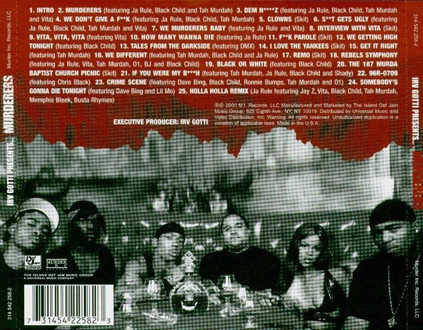 The Murderers - Irv Gotti Presents... The Murderers (CD, Album) - Image 5