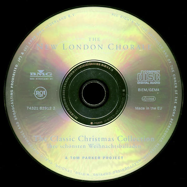 The New London Chorale* - The Classic Christmas Collection - Ihre Schönsten Weihnachtsballaden (A Tom Parker Project) (CD, Comp) - Image 5