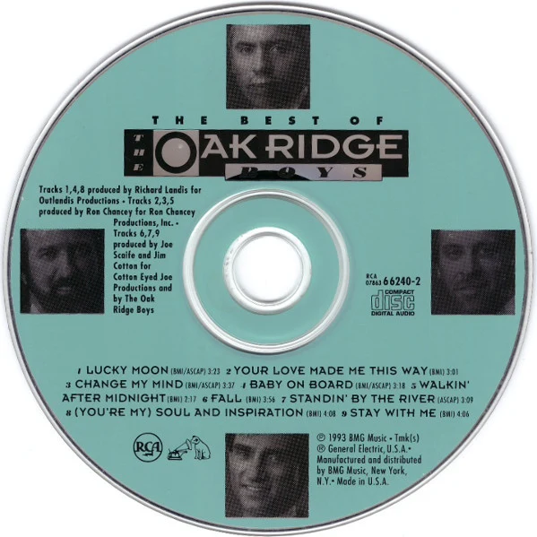The Oak Ridge Boys - The Best Of The Oak Ridge Boys (CD, Comp) - Image 4