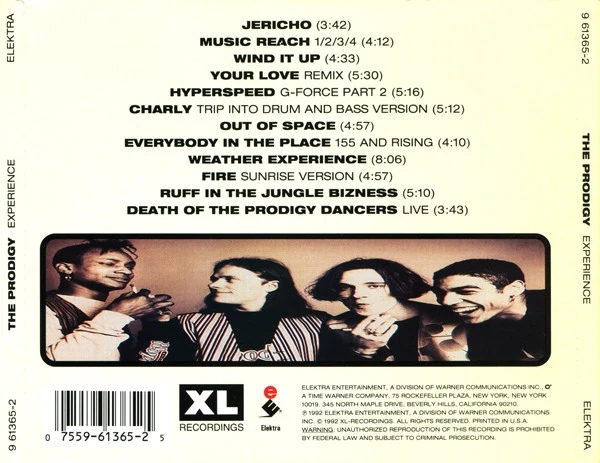 The Prodigy - Experience (CD, Album) - Image 2