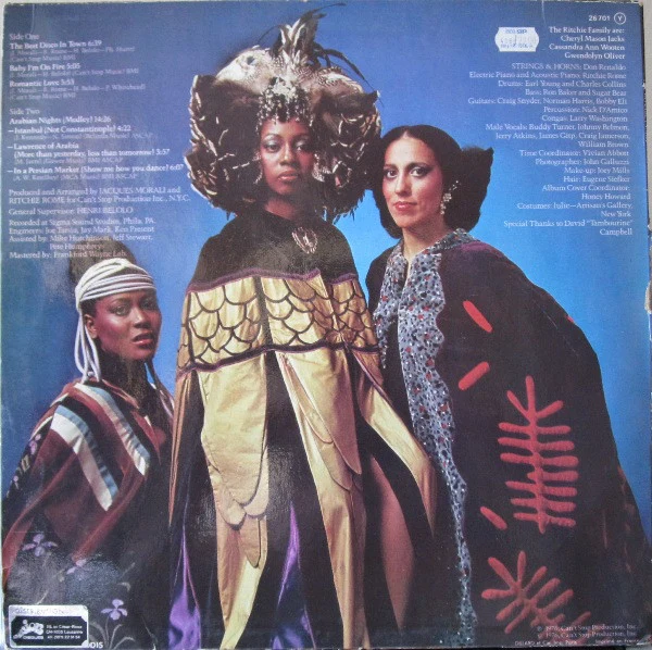 The Ritchie Family - Arabian Nights (LP, Album, P/Mixed) - Image 2