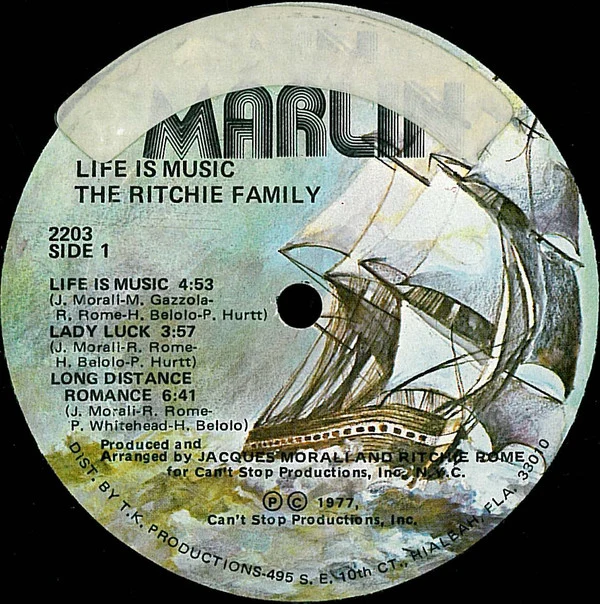 The Ritchie Family - Life Is Music (LP, Album, She) - Image 5