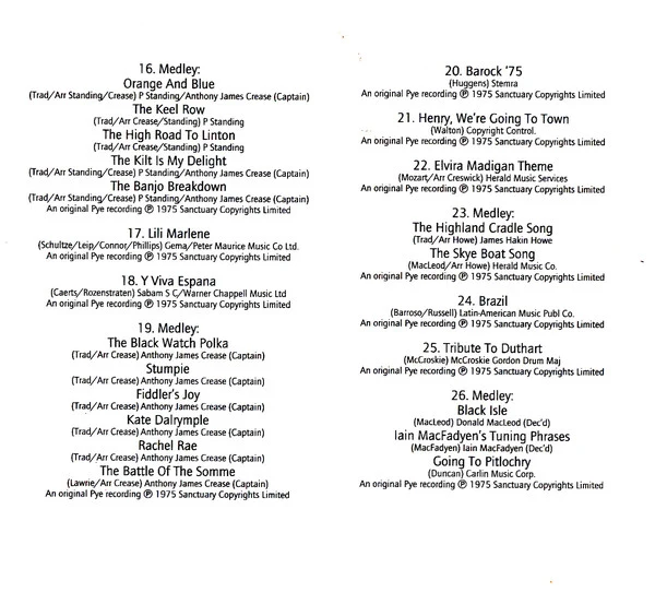 The Royal Scots Dragoon Guards - Amazing Grace (CD, Comp) - Image 5