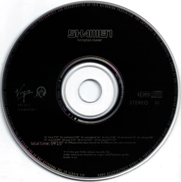The Shamen - Hempton Manor (CD, Album) - Image 4