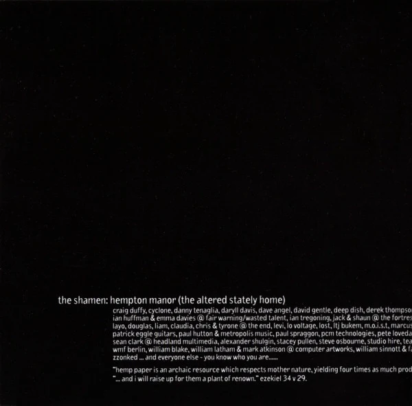 The Shamen - Hempton Manor (CD, Album) - Image 5