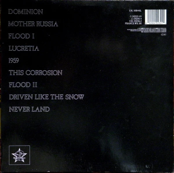 The Sisters Of Mercy - Floodland (LP, Album) - Image 2