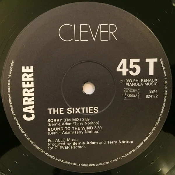 The Sixties - Sorry (12", Maxi) - Image 4