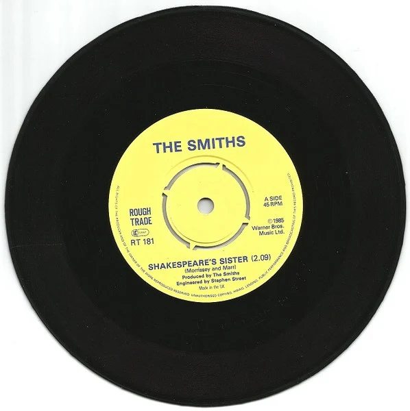 The Smiths - Shakespeare's Sister (7", Single, EMI) - Image 3