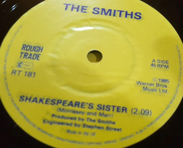 The Smiths - Shakespeare's Sister (7", Single, EMI) - Image 5