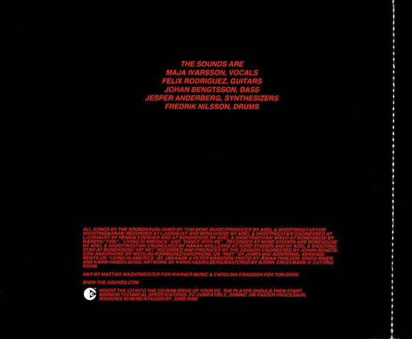 The Sounds - Living In America (CD, Album, Copy Prot.) - Image 3