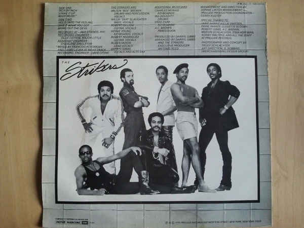 The Strikers - The Strikers (LP, Album) - Image 3