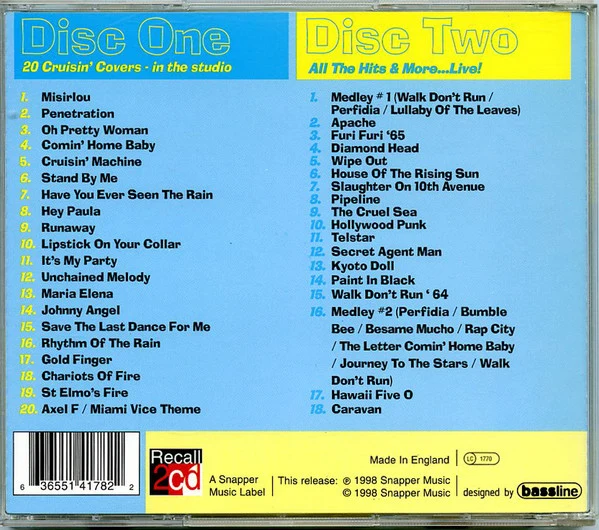 The Ventures - Stars On Guitars (2xCD, Comp) - Image 2
