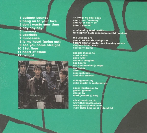 The Vessels - The Vessels (CD, Album) - Image 3