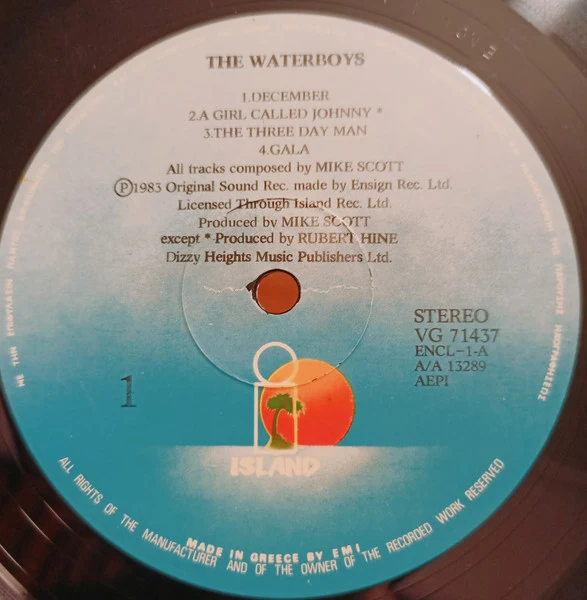 The Waterboys - The Waterboys (LP, Album) - Image 2