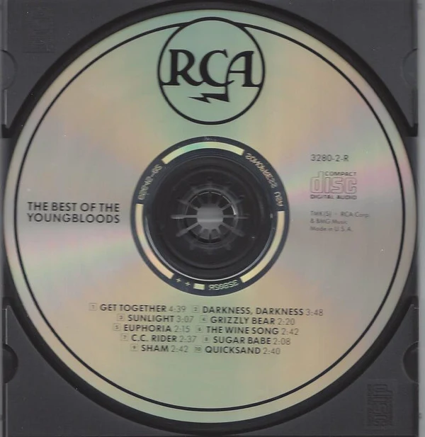The Youngbloods - The Best Of The Youngbloods (CD, Comp, RM) - Image 2
