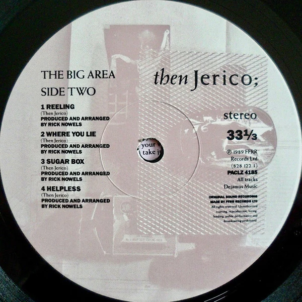 Then Jerico - The Big Area (LP, Album) - Image 4
