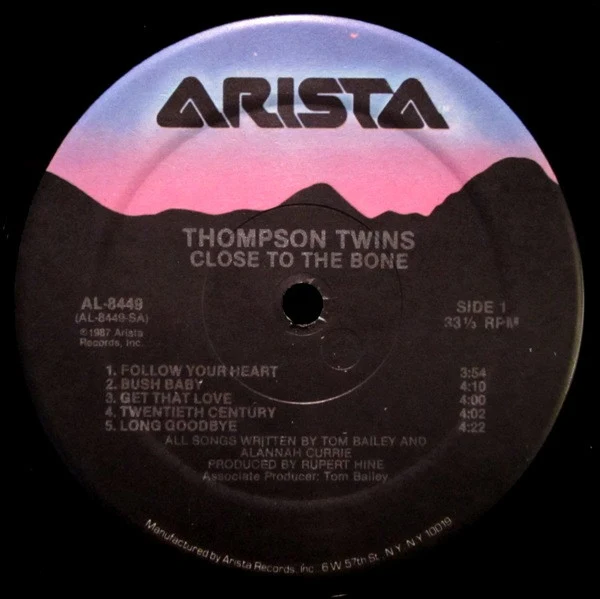 Thompson Twins - Close To The Bone (LP, Album, HRM) - Image 4