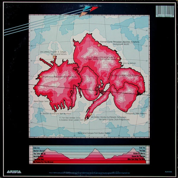 Thompson Twins - Into The Gap (LP, Album, RP, 2nd) - Image 2