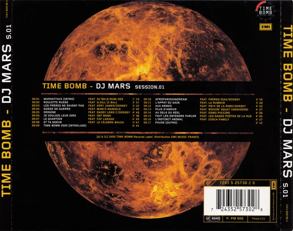 Time Bomb  - Session.01 (CD, Album) - Image 2