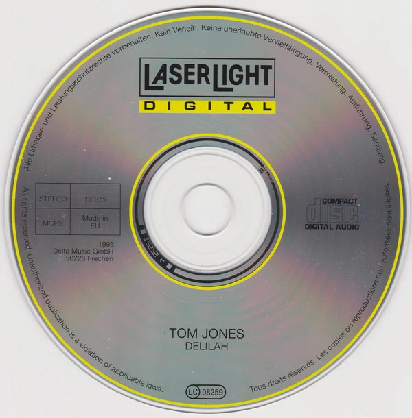 Tom Jones - Delilah (CD, Comp) - Image 5